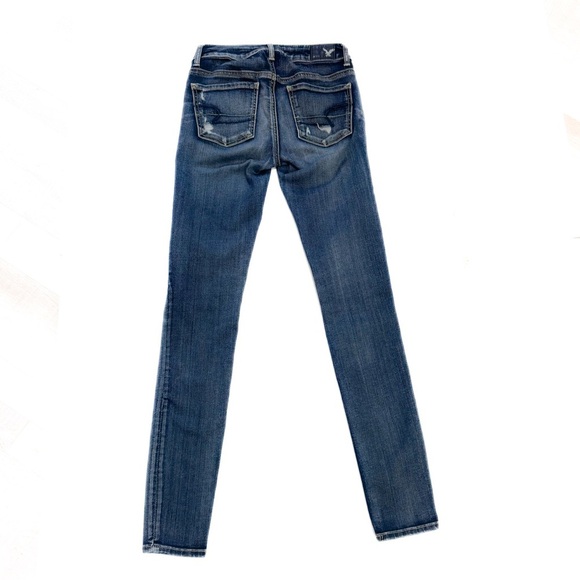 American eagle super stretch distressed jegging ❤️ - Picture 4 of 10